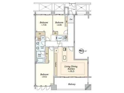 間取図(平面図)