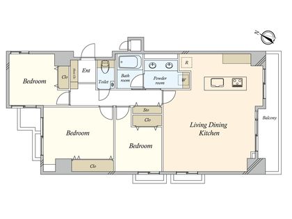 間取図(平面図)
