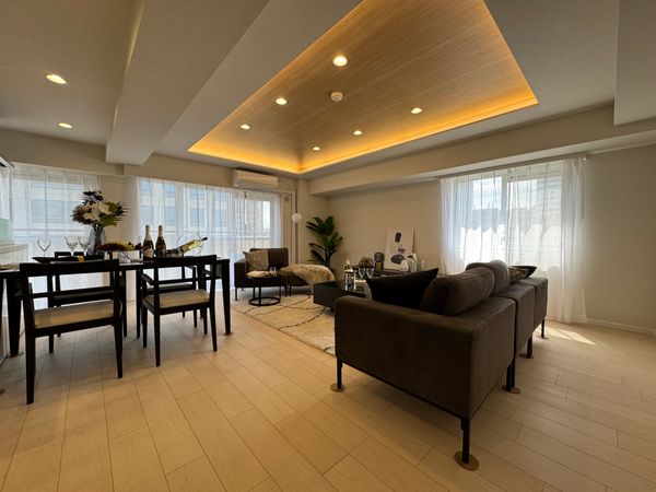 朝日広尾マンション リビング