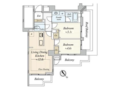 間取図(平面図)