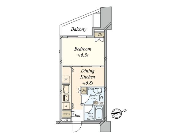 THE CONOE代官山 間取図(平面図)
