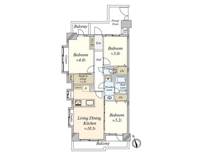 間取図(平面図)