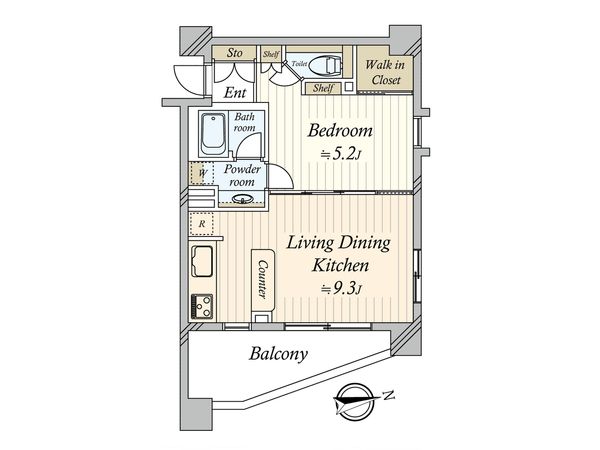 ジェイパーク恵比寿Ⅳ 間取図(平面図) ジェイパーク恵比寿Ⅳ 間取図(平面図)