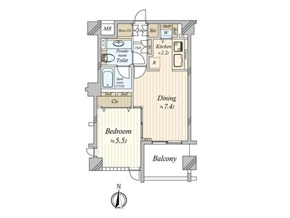 間取図(平面図)
