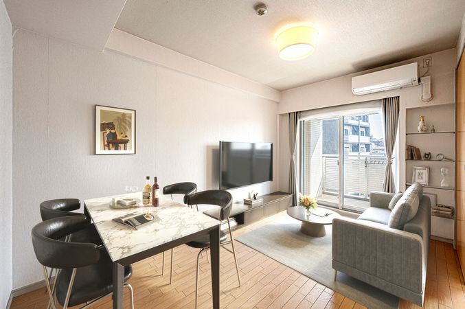 グランコピエ広尾 リビング