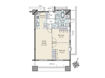 間取図(平面図)