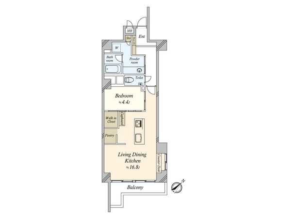 マンション広尾台 間取図(平面図) マンション広尾台 間取図(平面図)
