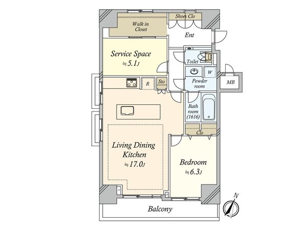 朝日広尾マンション 間取図(平面図) 朝日広尾マンション 間取図(平面図)