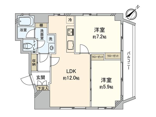 ドエリング恵比寿 間取図(平面図) ドエリング恵比寿 間取図(平面図)