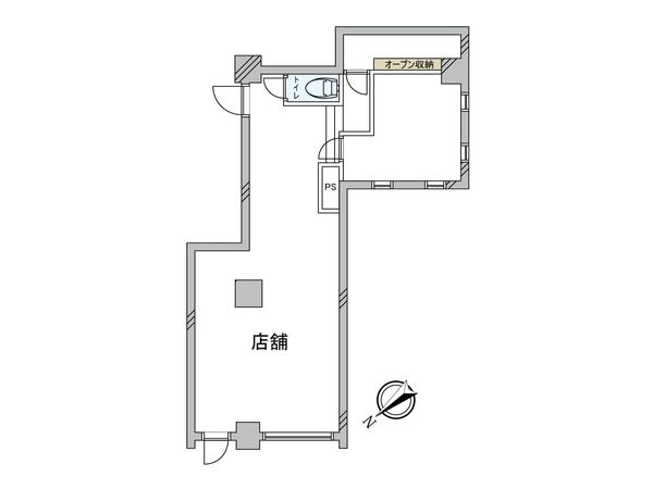 マンション池尻 間取図(平面図)