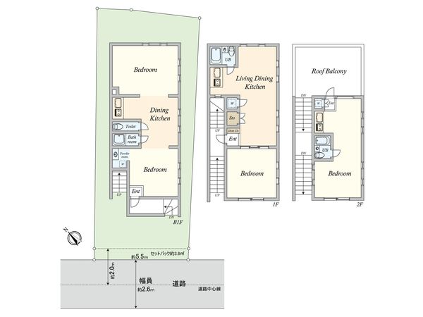 リモ渋谷東 間取図(平面図) リモ渋谷東 間取図(平面図)