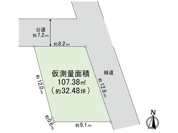 さいたま市浦和区元町1丁目 区画図