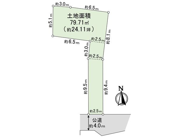 さいたま市浦和区領家7丁目 2区画 区画図 区画図