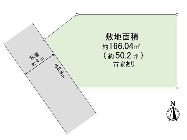 さいたま市中央区大戸6丁目 区画図