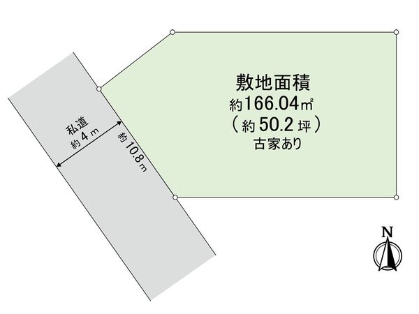 さいたま市中央区大戸6丁目 区画図