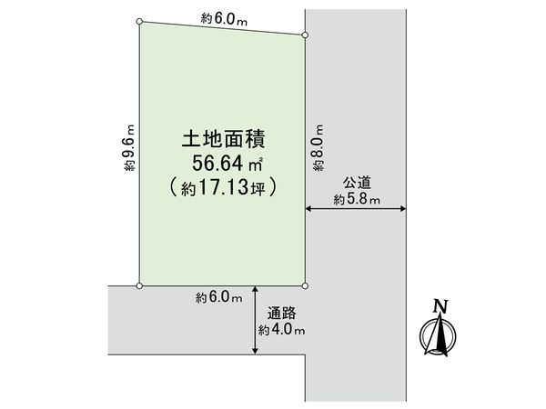 さいたま市浦和区針ヶ谷1丁目 区画図