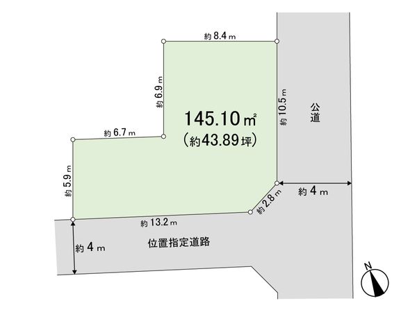 さいたま市緑区大字三室 区画図 区画図