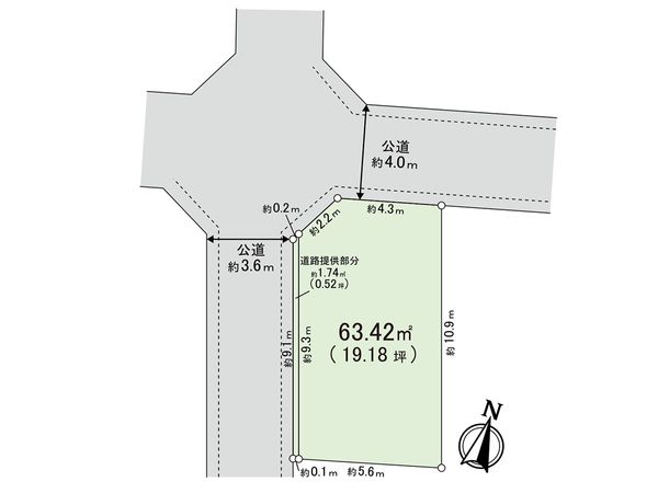 さいたま市浦和区針ヶ谷2丁目 区画図