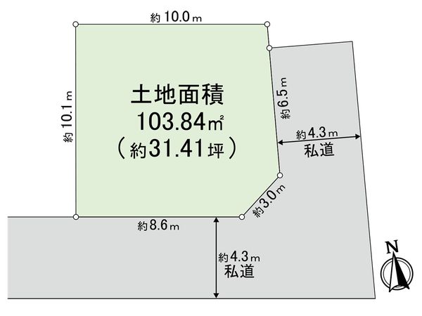 さいたま市緑区大字三室 区画図 さいたま市緑区大字三室 区画図