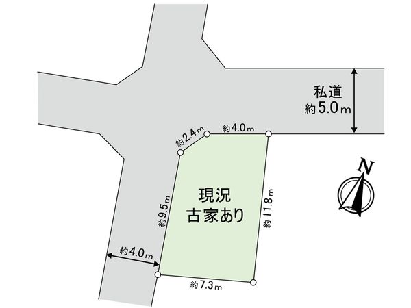 さいたま市桜区大字五関 区画図
