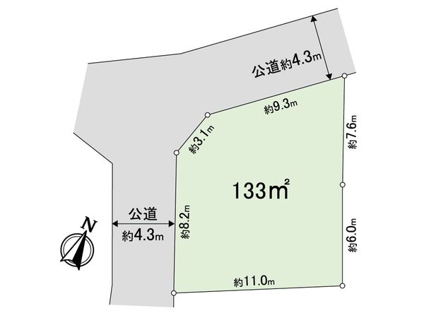 さいたま市緑区大字中尾 区画図 さいたま市緑区大字中尾 区画図