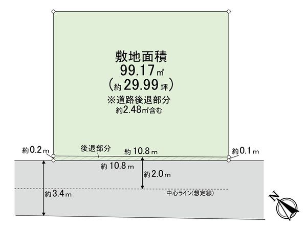 さいたま市南区太田窪4丁目 区画図 さいたま市南区太田窪4丁目 区画図