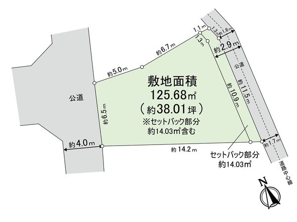 さいたま市南区太田窪5丁目 区画図 さいたま市南区太田窪5丁目 区画図