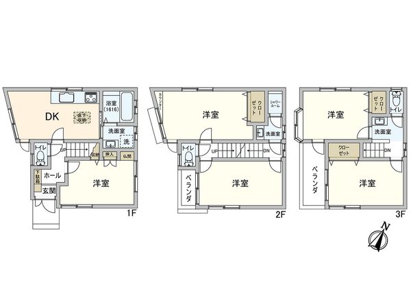 さいたま市南区大字大谷口 間取図(平面図) 間取図(平面図)