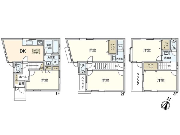 さいたま市南区大字大谷口 間取図(平面図)