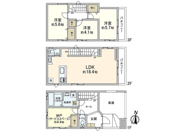 さいたま市浦和区元町1丁目 間取図(平面図) さいたま市浦和区元町1丁目 間取図(平面図)