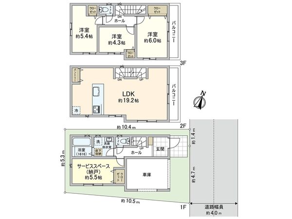 間取図(平面図)