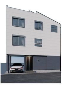 さいたま市浦和区北浦和1丁目 外観パース図