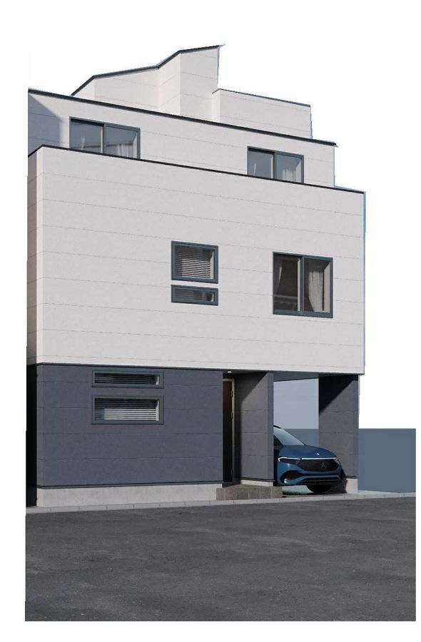 さいたま市浦和区北浦和1丁目 外観パース図 外観パース図