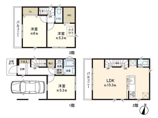 間取図(平面図)