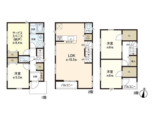 間取図(平面図)