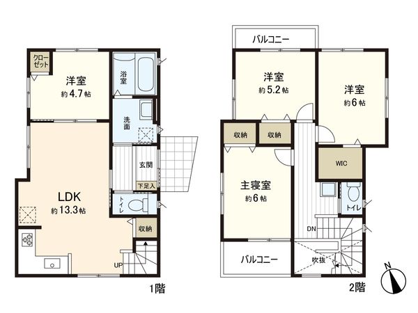 間取図(平面図)