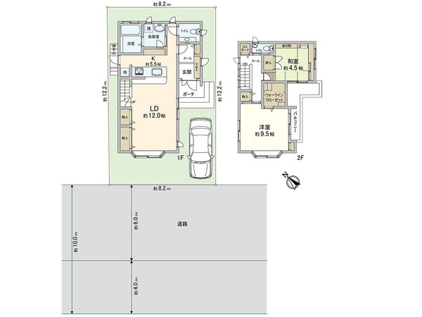 さいたま市緑区美園6丁目 間取図(平面図)