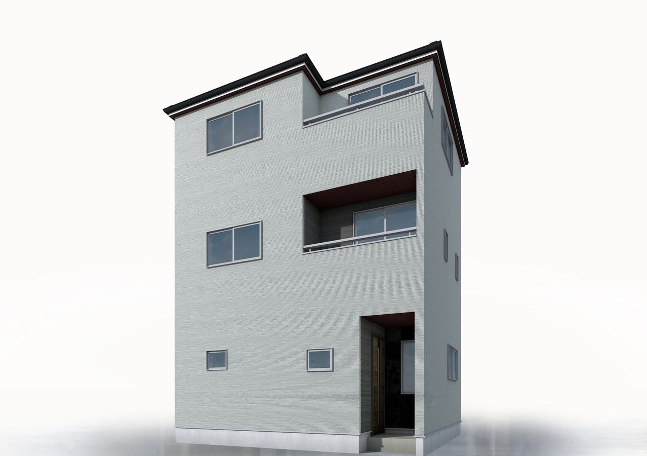 さいたま市浦和区領家5丁目 2号棟 外観パース図 外観パース図