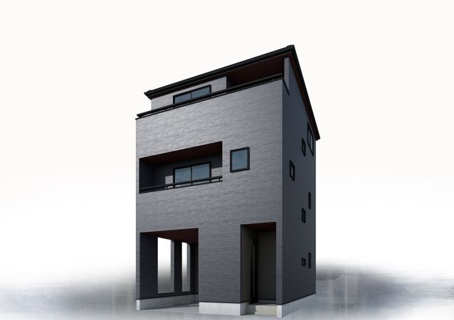 さいたま市浦和区領家5丁目 3号棟 外観パース図 さいたま市浦和区領家5丁目 3号棟 外観パース図