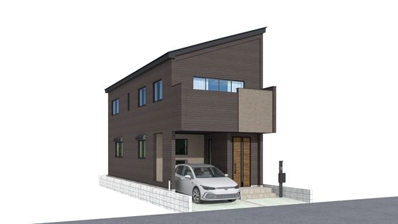 さいたま市緑区大字大間木 1号棟 外観パース図