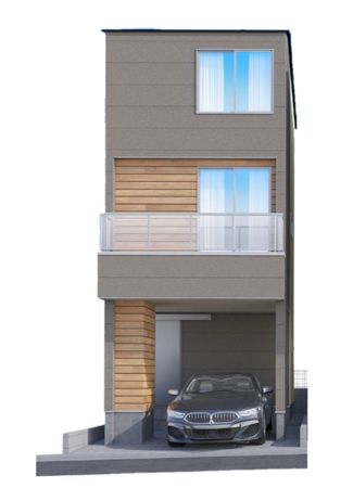 さいたま市南区南本町2丁目1号棟 外観パース図 さいたま市南区南本町2丁目1号棟 外観パース図