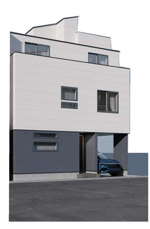 さいたま市浦和区北浦和1丁目 外観パース図