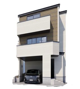 さいたま市南区大字太田窪1号棟 外観パース図