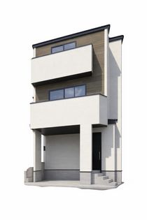 さいたま市南区大字太田窪1号棟 外観パース図