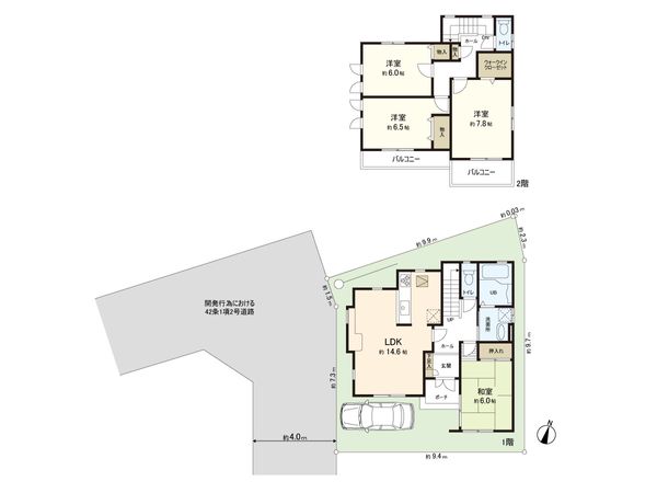 さいたま市浦和区大東1丁目 間取図(平面図)