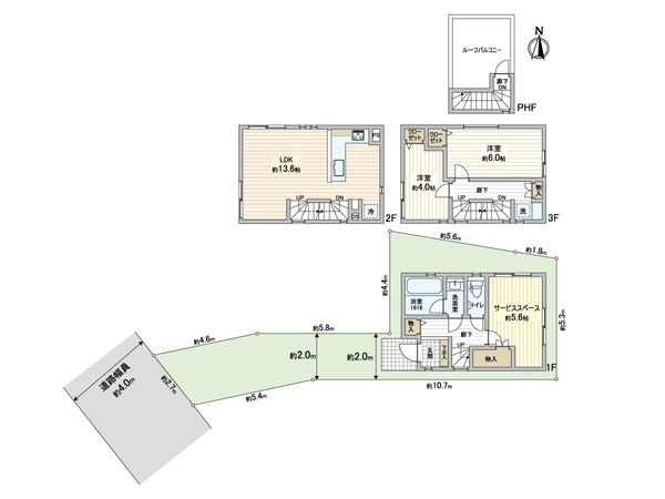 さいたま市浦和区領家6丁目 間取図(平面図) さいたま市浦和区領家6丁目 間取図(平面図)