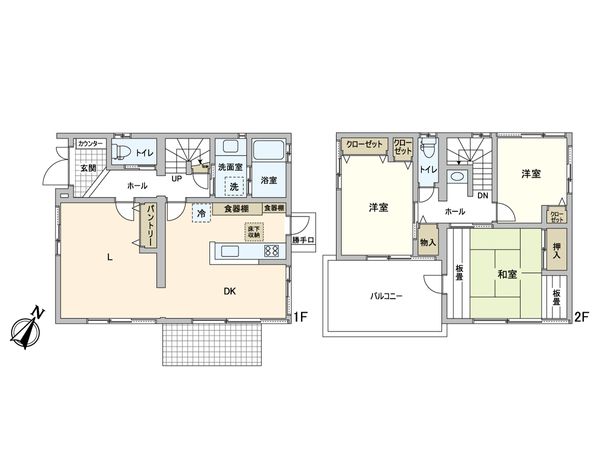 さいたま市南区別所3丁目 間取図(平面図) さいたま市南区別所3丁目 間取図(平面図)