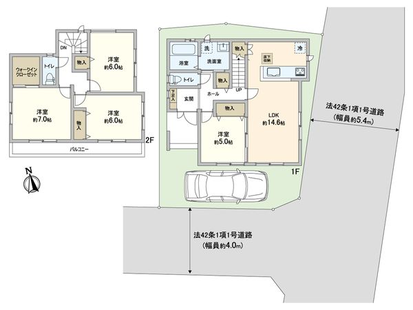 さいたま市浦和区瀬ヶ崎5丁目 間取図(平面図) さいたま市浦和区瀬ヶ崎5丁目 間取図(平面図)