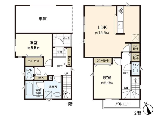 さいたま市緑区大字三室 間取図(平面図)