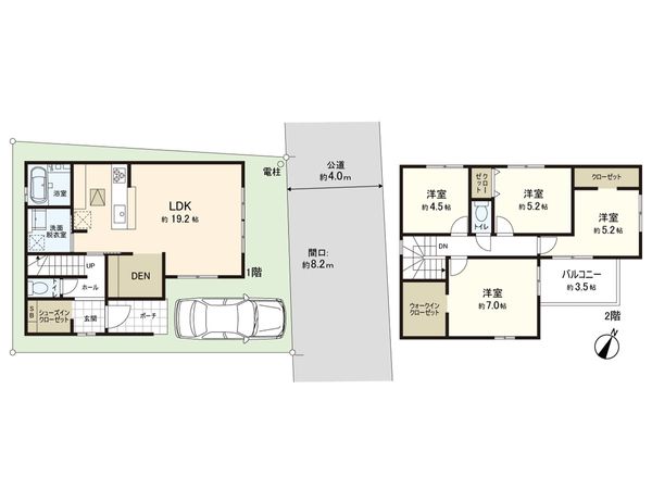 さいたま市浦和区木崎1丁目 間取図(平面図) さいたま市浦和区木崎1丁目 間取図(平面図)